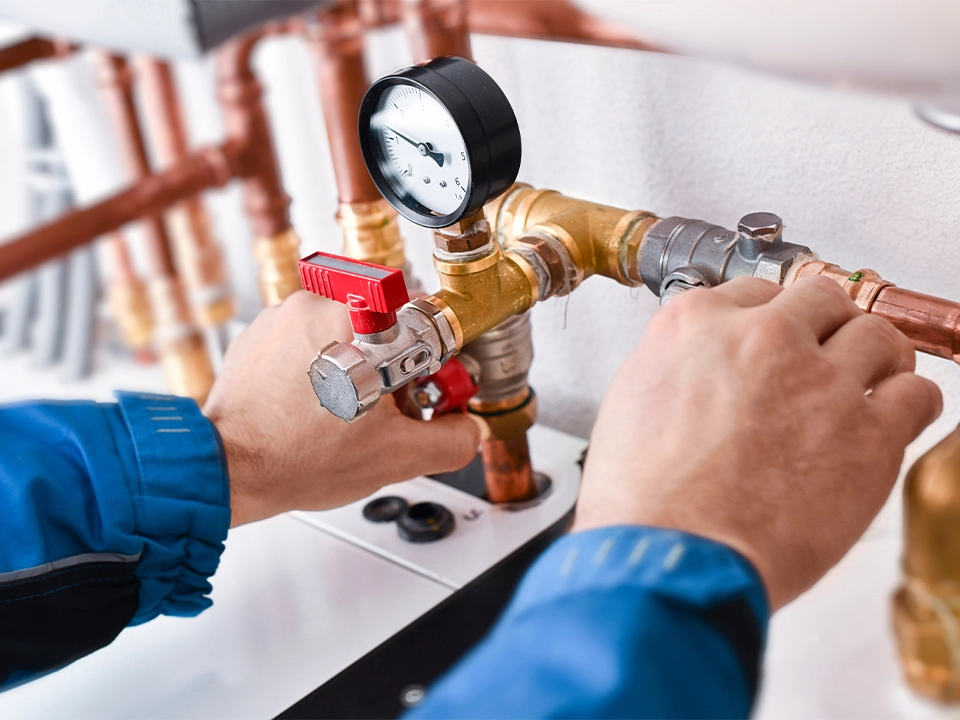 Boiler pressure - Navien